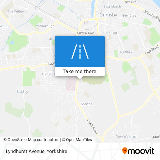 Lyndhurst Avenue map