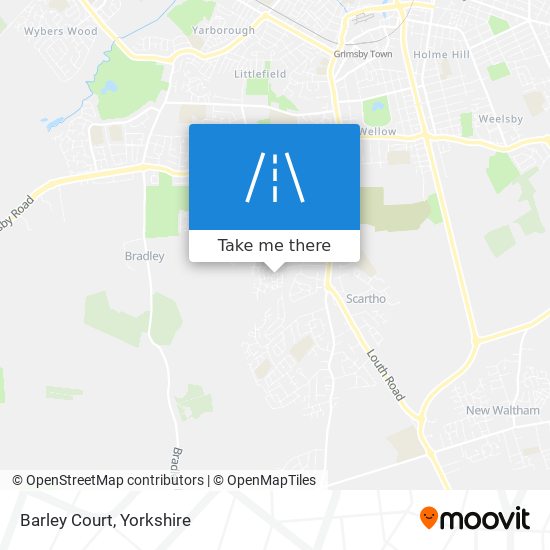 Barley Court map