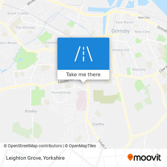 Leighton Grove map