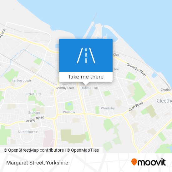 Margaret Street map