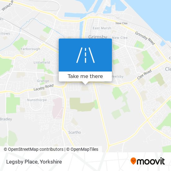 Legsby Place map