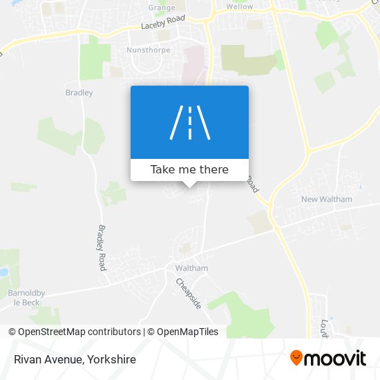 Rivan Avenue map