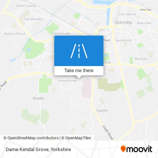 Dame Kendal Grove map