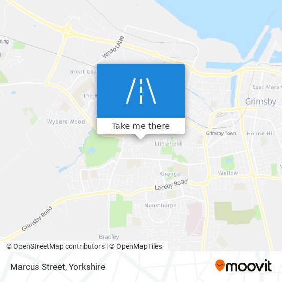 Marcus Street map