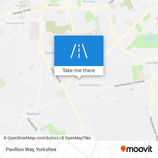 Pavillion Way map