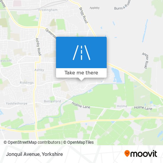 Jonquil Avenue map