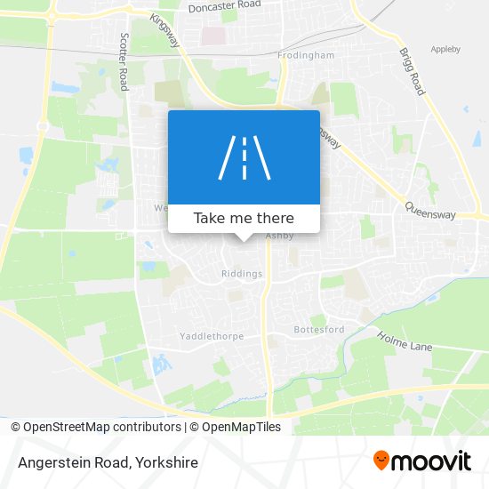 Angerstein Road map