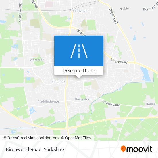 Birchwood Road map