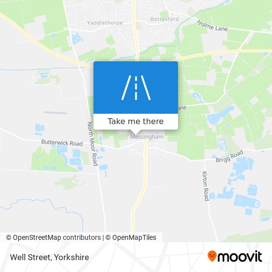 Well Street map