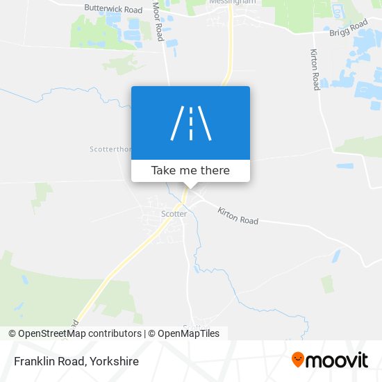 Franklin Road map