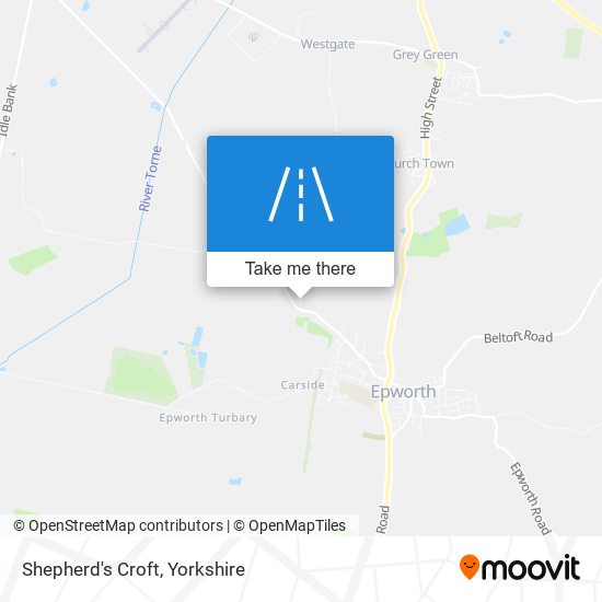 Shepherd's Croft map
