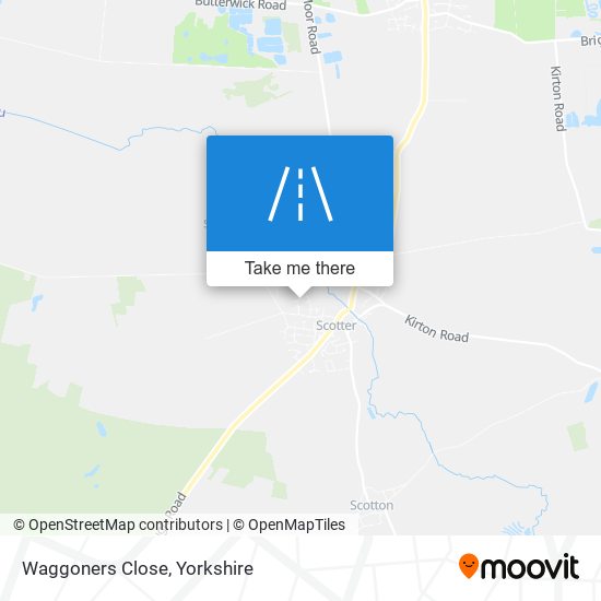 Waggoners Close map