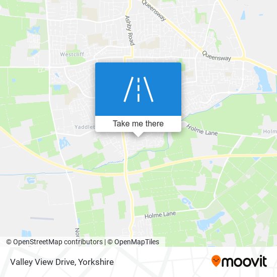 Valley View Drive map