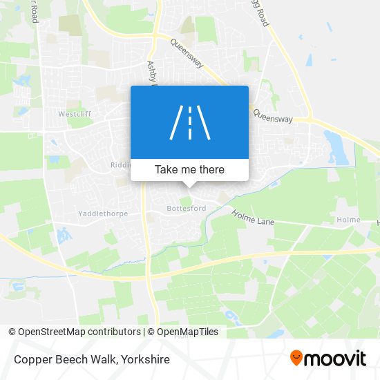 Copper Beech Walk map