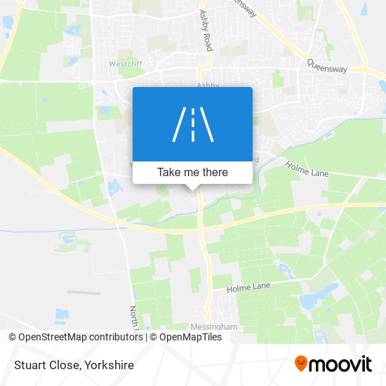 Stuart Close map