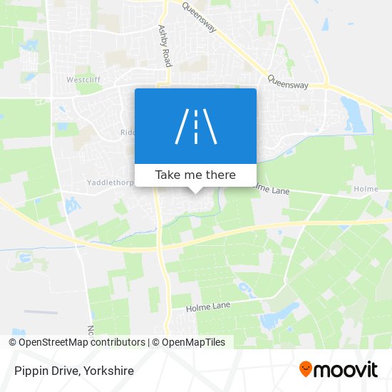 Pippin Drive map