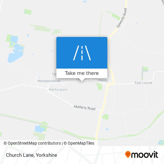 Church Lane map