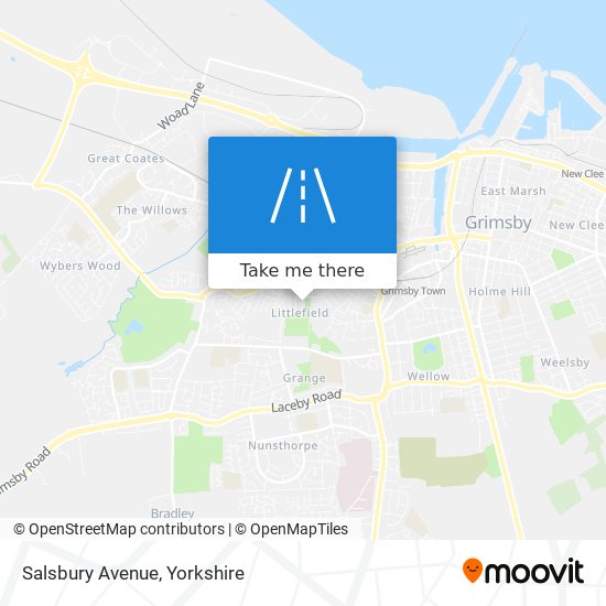 Salsbury Avenue map