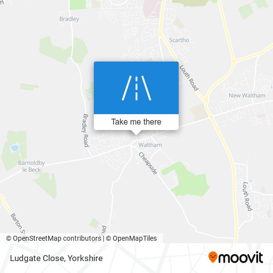 Ludgate Close map