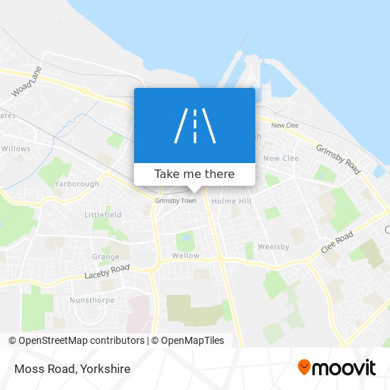 Moss Road map