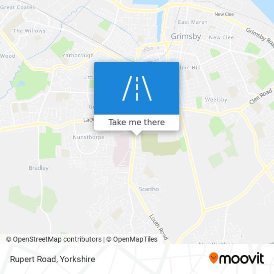 Rupert Road map