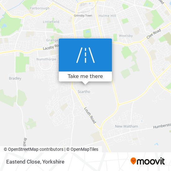 Eastend Close map