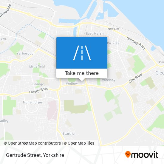Gertrude Street map
