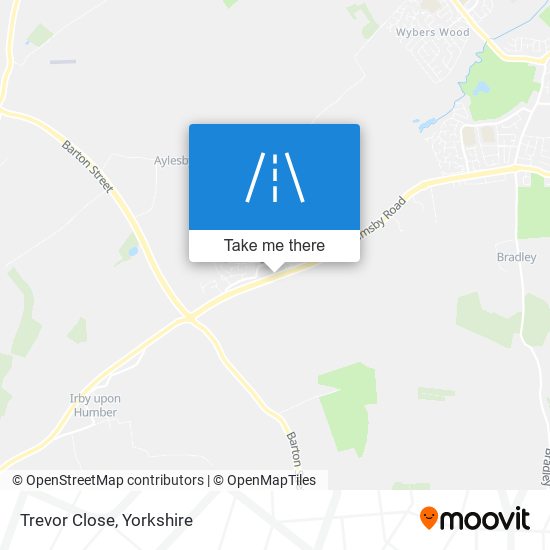 Trevor Close map