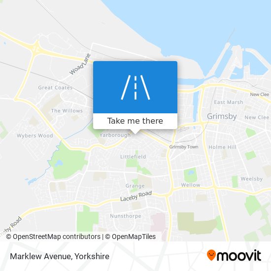 Marklew Avenue map
