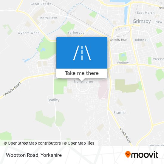 Wootton Road map
