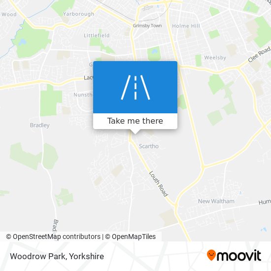 Woodrow Park map