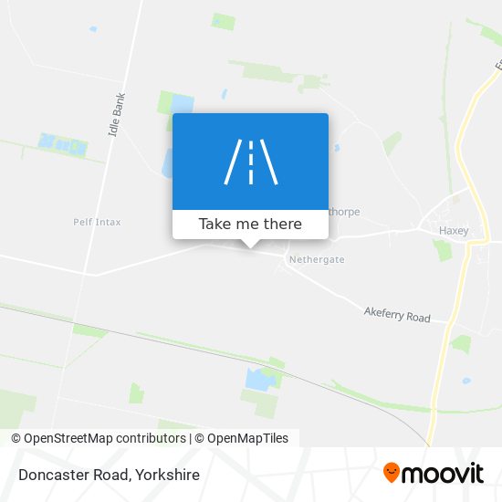 Doncaster Road map