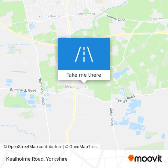 Kealholme Road map