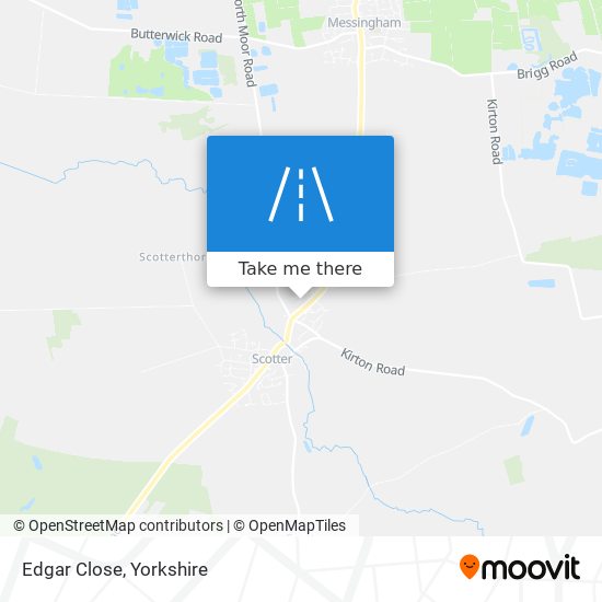 Edgar Close map