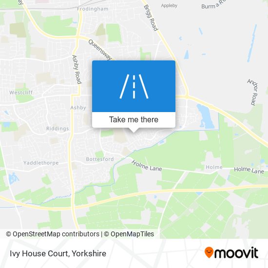 Ivy House Court map