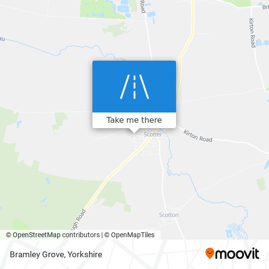 Bramley Grove map