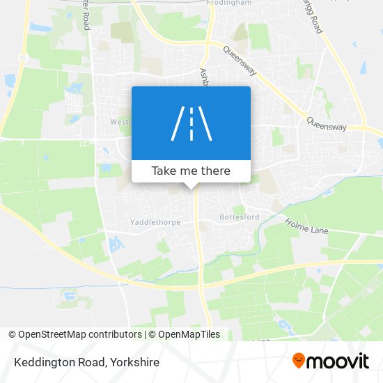Keddington Road map