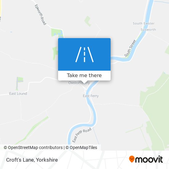 Croft's Lane map