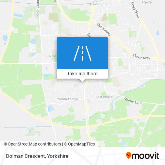 Dolman Crescent map