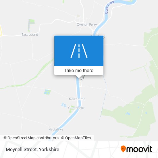 Meynell Street map