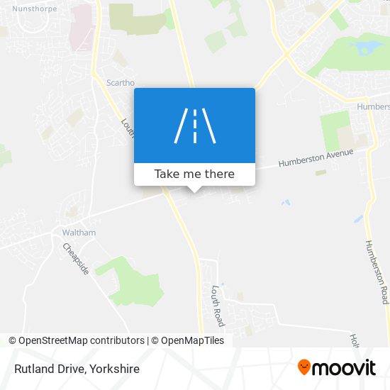Rutland Drive map