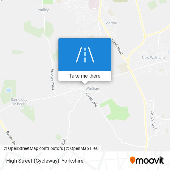 High Street (Cycleway) map