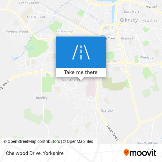 Chelwood Drive map