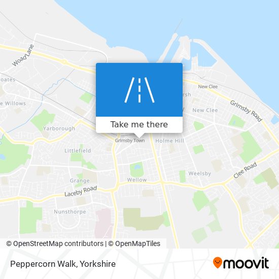Peppercorn Walk map