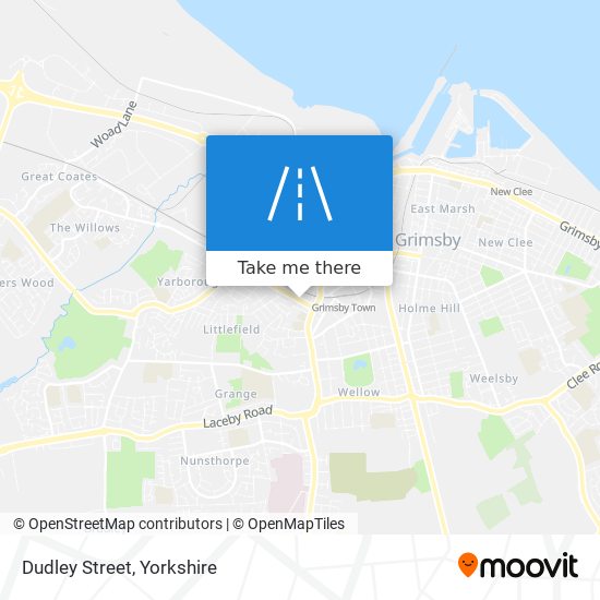 Dudley Street map