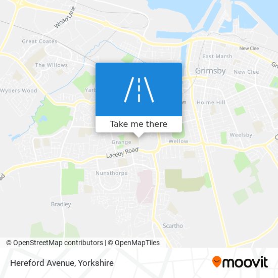 Hereford Avenue map