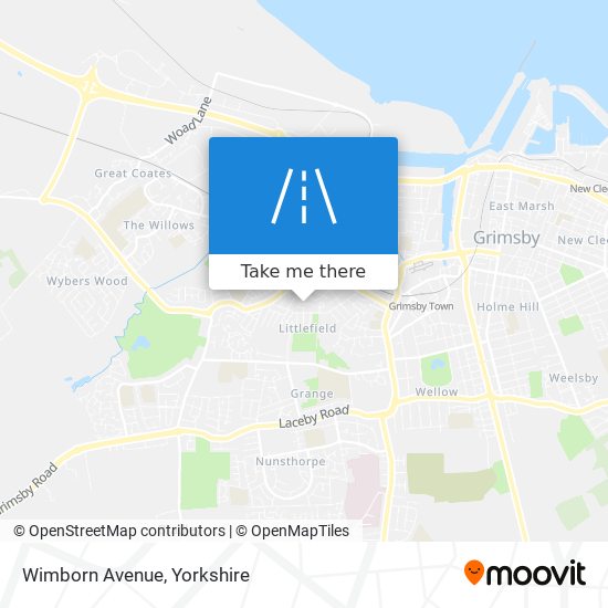 Wimborn Avenue map