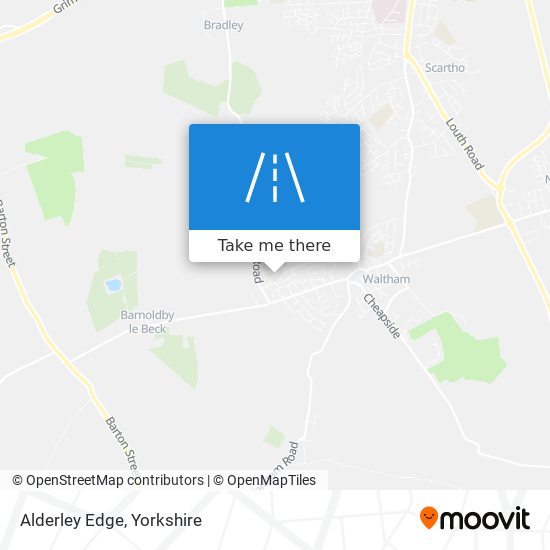Alderley Edge map