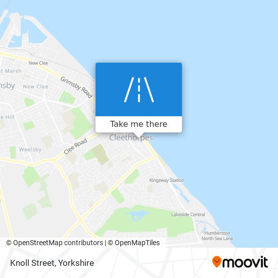 Knoll Street map