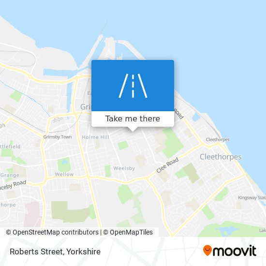 Roberts Street map